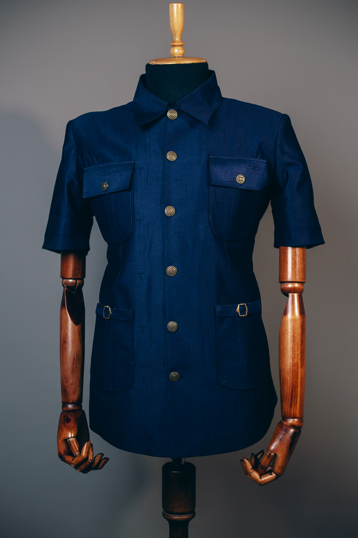 Elys Kaftan - Ocean Blue